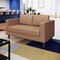 Flash Furniture HERCULES Artemis Cognac LeatherSoft Reception Loveseat w/2 AC Outlets/1 USB/1 USB-C Ports ZB-8921-2S-COGNAC-GG - alternate 7