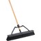 Libman 24'' W.x66'' L. Wood Handle Smooth Surface Commercial Push Broom 1294 - alternate 1