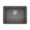 Blanco Precis 24 Single Bowl, Cinder 522412 - alternate 1