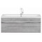 Cutler Trough Collection 42 in Wall Mount Modern Bathroom Vanity - Soho FV-TR-SOHO42 - alternate 1
