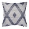 Homeroots 20" Blue Geometric Throw Pillow 554544 - alternate 6