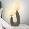 Jonathan Y Oona 18" 2-Light Mid-Century Scandinavian Resin/Iron/Frosted Glass Cactus LED Table Lamp, Gray Wood F JYL4064A - alternate 6