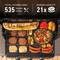 Coleman Cookout 3-Burner Propane Gas BBQ Grill w/ 535-Sq. In. Total Cooking Surface, Black/Gray CO-300BBQ - alternate 8