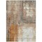 Homeroots 8' X 10' Copper Ivory And Brown Abstract Washable Indoor Outdoor Area Rug 603620 - alternate 8