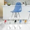 Leisuremod Cresco Acrylic Barstool - Modern ABS Plastic Counter Stool with Steel Legs & Footrest, 2PK CRBL-30TBU2 - alternate 5