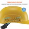 Ergodyne Yellow Vented Hard Shell Bump Cap 8951 - alternate 9