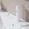 Kibi Circular Single Handle Bathroom Vanity Sink Faucet with Pop Up Drain C-KBF1008MW-KPW100MW - alternate 8
