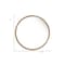 Homeroots 28" Natural Rustic Brown Wood Frame Round Wall Mounted Accent Mirror 485002 - alternate 4