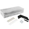 Lavish Home Floating Wood Shelves Set of 6 Shelves for Living Room, Kitchen, Bedroom, or Bathroom Decor 80-FLT-22 - alternate 9