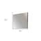 Homeroots 32" Gray Square Metal Framed Accent Mirror 510898 - alternate 4