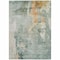 Homeroots 8' X 10' Blue Copper And Gray Abstract Washable Indoor Outdoor Area Rug 605497 - alternate 8