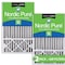 Nordic Pure 16x25x5 Plus Carbon Pleated Air Filter, High Capacity, MERV 13, 2 PK 16x25x5HM13+C-2 - alternate 1