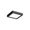 Dals Lighting Delta 6'' Square Indoor/Outdoor LED Flush Mount, Black CFLEDSQ06-CC-BK - alternate 1