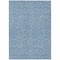 Homeroots 3' X 5' Denim Blue Black And Ivory Geometric Washable Indoor Outdoor Area Rug 596722 - alternate 6