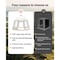 Vevor Pop up Sports Tent 72x72 in Outdoor Clear Bubble Tent Weather Proof Pod 121084 - alternate 7