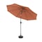 Pure Garden 10Ft Outdoor Tilting Patio Umbrella, Terracotta 50-100-TC - alternate 6