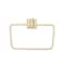 Paradise Bathworks Rapture, Towel Ring, Satin Brass 70004 - alternate 1