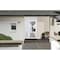 Vdomdoors Front Exterior Prehung FiberGlass Door Clear Glass See-through / Manux 8555 White Silk Clear Glass MANUX8555EXD-WS-W36 x H80-LH - alternate 6