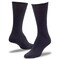 Railroad Sock Womens Crew Socks, 36% Cotton, 24% Polyester, 28% Nylon, 2% Spandex, Black/Grey/Navy/Print, 2 PK 643 - alternate 6