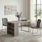 Homeroots 60" Gray and Black Wood and Iron Sled Base Dining Table 631281 - alternate 6