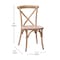 Flash Furniture Advantage Medium With White Grain X-Back Chair X-BACK-MEDWHT - alternate 12