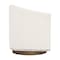 Flash Furniture Myles Club Style Commercial Barrel Accent Armchair, 360° Swivel Metal Base, Cream Boucle Upholstery BS-AC22-061-CRM-BCL-GG - alternate 8