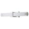 Sunlite 85119 18-Inch LED Linear Vanity Light Fixture, 15W 80W=30K/40K/50K Dimmable Brushed Nickel 85119-SU - alternate 1
