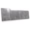 Homeroots 68" Silver Metal Writing Desk 389427 - alternate 6