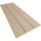 Ekena Millwork Rustic Three Board Joined Board-n-Batten Rough Sawn Faux Wood Shutters w/No Batten, 16 1/2"W x 32"H SHUBJN16X32RSPR - alternate 16