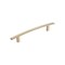 Amerock Cyprus 7-9/16 inch 192mm Center-to-Center Golden Champagne Cabinet Pull BP26208BBZ - alternate 1