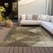 Homeroots 3' X 5' Brown And Beige Geometric Washable Indoor Outdoor Area Rug 602827 - alternate 7