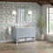 James Martin Vanities Breckenridge 48in Single Vanity, Serenity Blue, w/ 3 CM Eternal Jasmine Pearl Quartz Top 330-V48-SRB-FEJP - alternate 8