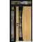 Vdomdoors Aluminum Door Cynex 6116 Black Entry Steel Metal Modern Painted W36+12xH80+12 Left Inswing CYNEX6116EXD-OAK-W36+12xH80+12-LH-I - alternate 1