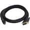 Monoprice HDMI-DVI Cables, Black, 6 ft., 24AWG 2218 - alternate 1