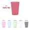 Smarty Had A Party 12 oz. Clear Red Disposable Plastic Party Cups, 240PK 512C-RD-CASE - alternate 7