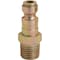 Milton T-Style Plug, 1/4 in FNPT, Steel Plated S-783 - alternate 1