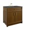 James Martin Vanities Bellshire 36" Single Vanity, Honey Oak w/ 3 CM Parisien Bleu Silestone Top 660-V36-HNO-3PBL - alternate 10