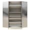 Securall Storage Cabinet, 4 Shelves, Stainless Steel, 48 in W x 72 in H x 24 in D 101-sw-ss - alternate 1