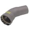 Viega MegaPressG 45 street elbow P 2 FTG IPS 2 carbon steel zinc-nickel coating 26126 - alternate 2