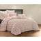 Homeroots Blush King Polyester 180 Thread Count Washable Duvet Cover Set 529022 - alternate 1