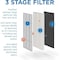 Medify Air MA-15 White SMART UV Air Purifier ENERGY STAR Covers: 585-sq ft MA-15-SMART-W1 - alternate 6