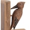 Homeroots Set of Two Brown Wood Bird Decorative Bookends, 2PK 633975 - alternate 5