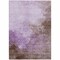 Homeroots 9' X 12' Lavender Brown And Ivory Abstract Washable Indoor Outdoor Area Rug 604801 - alternate 9