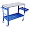 Edendirect 36inx18in Steel Welding Table with Lockable Casters, Tool Tray, and 5/8-Inch Fixture Holes ED-W465P176039 - alternate 8