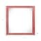 Homeroots 6" x 6" Red Solid Wood Tabletop Picture Frame 386567 - alternate 4