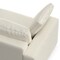 Homeroots 78" Cream Fabric Sofa With Brown Legs 640968 - alternate 5