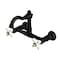 Kingston Brass Two-Handle Wall Mount Bridge Kitchen Faucet, Matte Black KS3250PX - alternate 1
