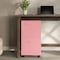 Lavish Home 2 Drawer Wood File Cabinet Filing Cabinet with Lock Rolling File Cabinet for Under Desk Storage 80-FC-4-PK - alternate 1