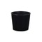 Homeroots 6in Black Recycled Plastic Indoor Outdoor Round Pot Planter 488232 - alternate 1