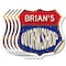 Signmission Brian's Workshop, 4 inch X 4 inch, Vinyl Decal, 5PK SHI-D-5PACK-4-489-BRIAN - alternate 1